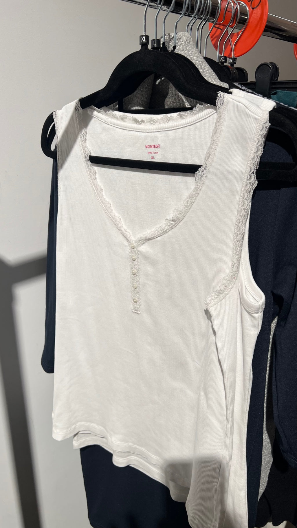 MONTEGO Top Weiß Gr.: XL