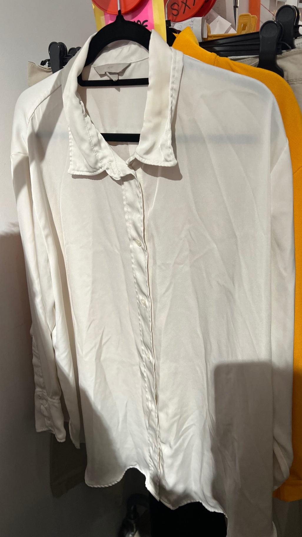 H&M Bluse Weiß Gr.: XL