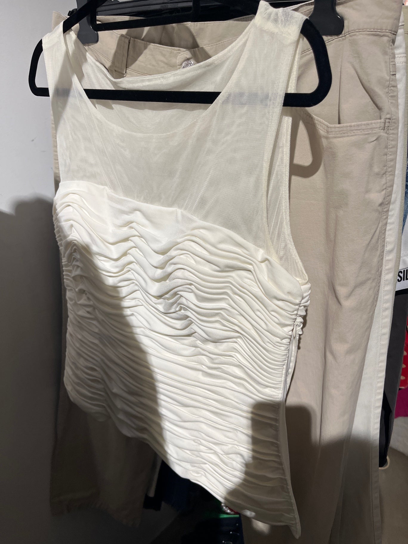 SWING Top Elfenbein Gr.: 3XL