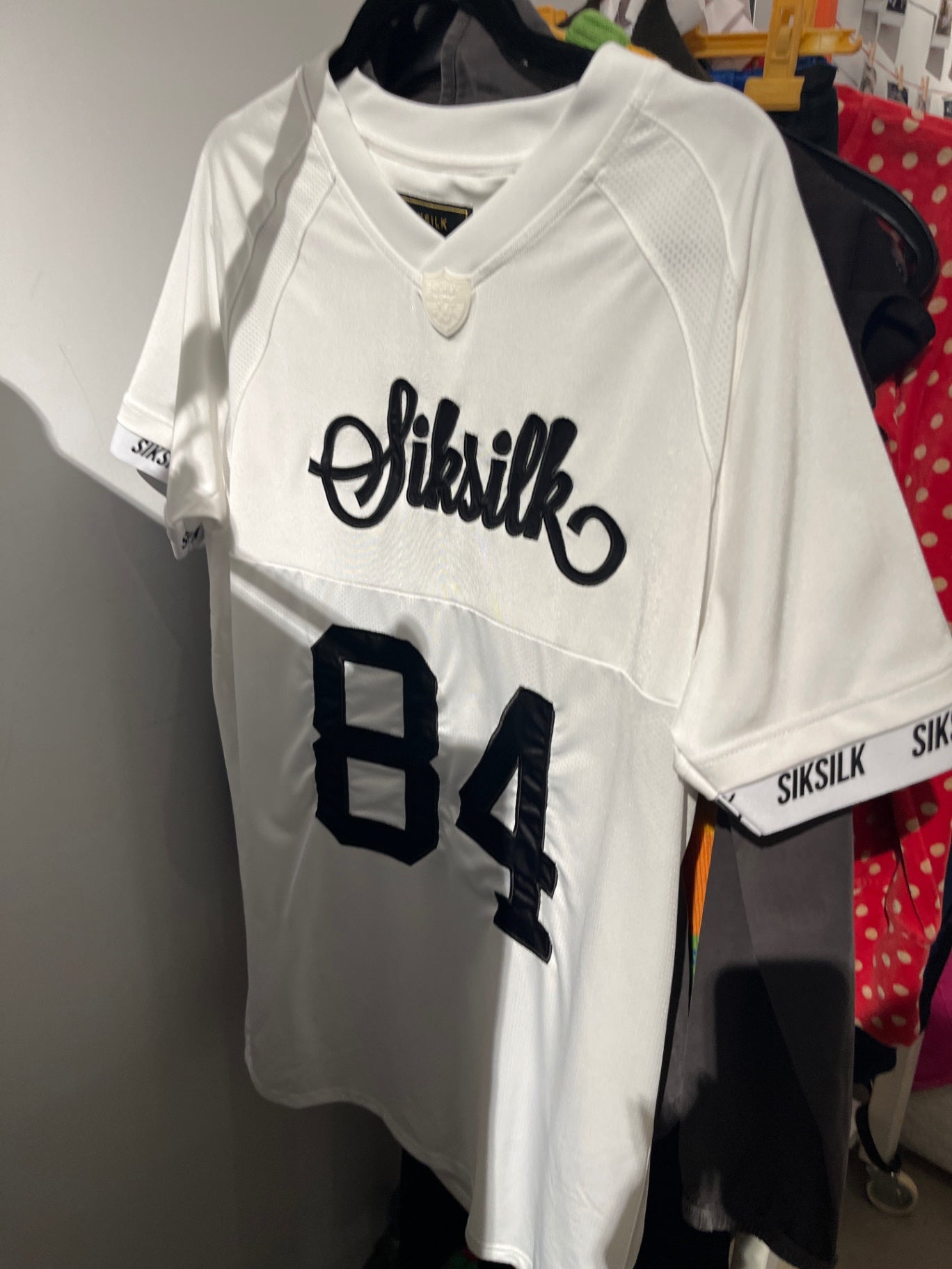 Siksilk T-Shirt Weiß Gr.: XL