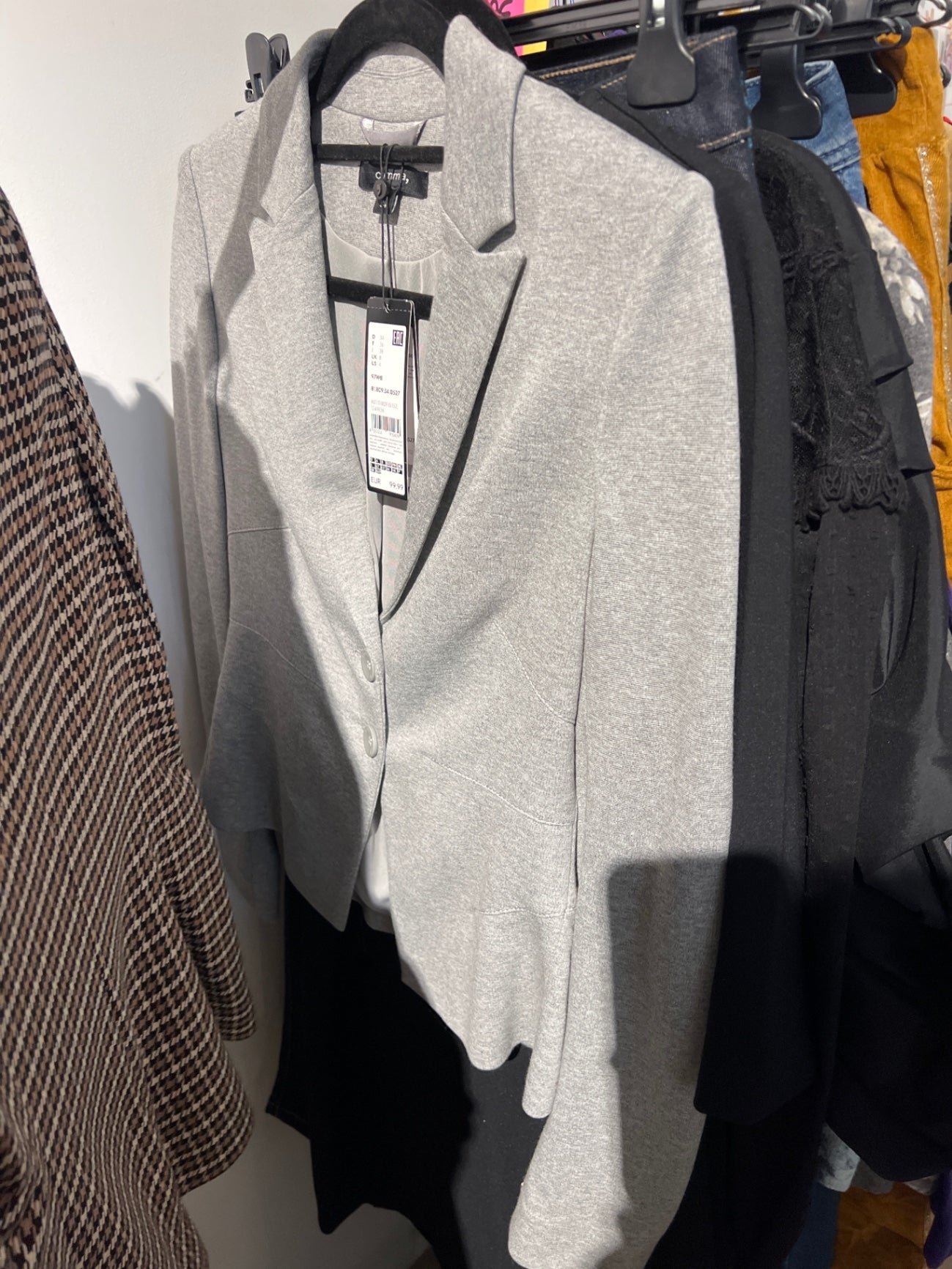 Comma Blazer Grau Gr.: XS