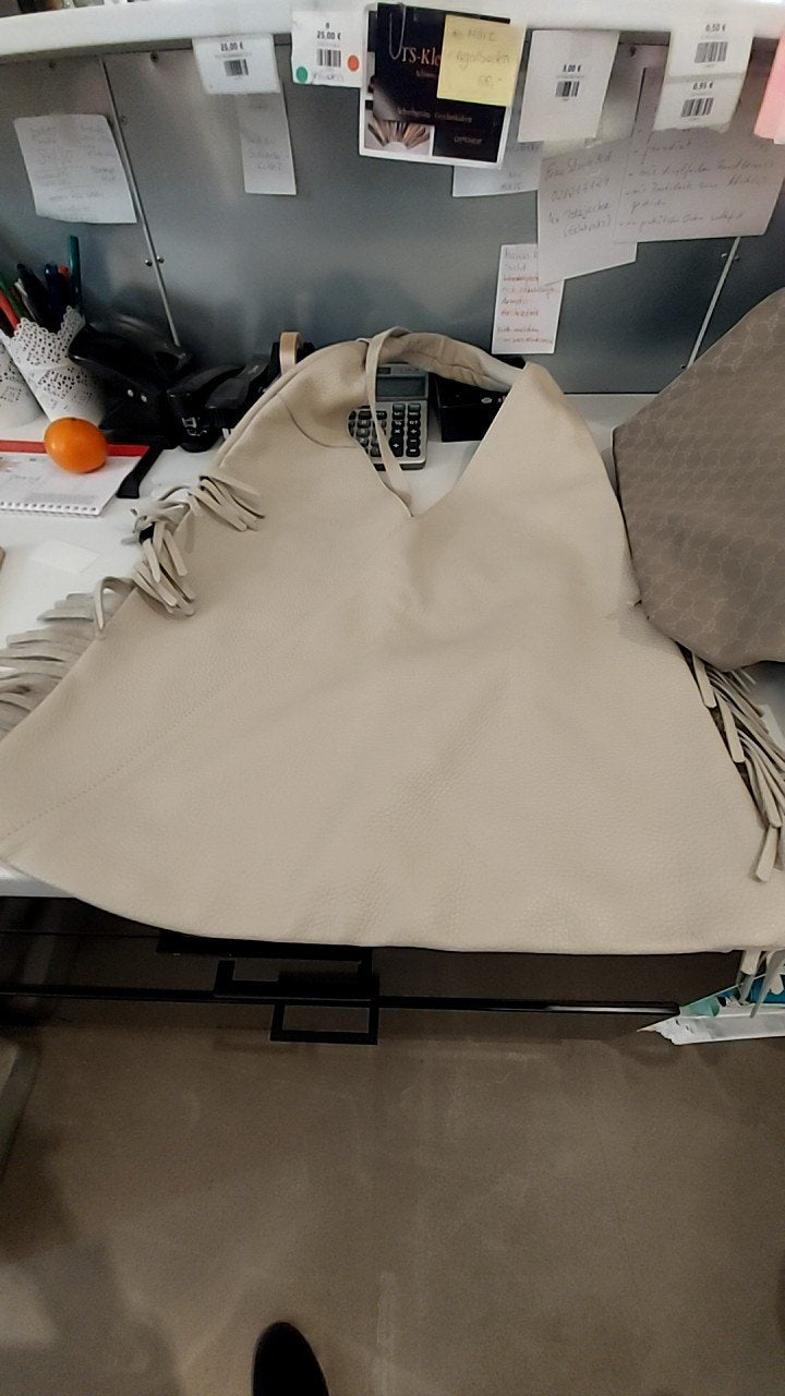 Sienna Ledertasche Beige 