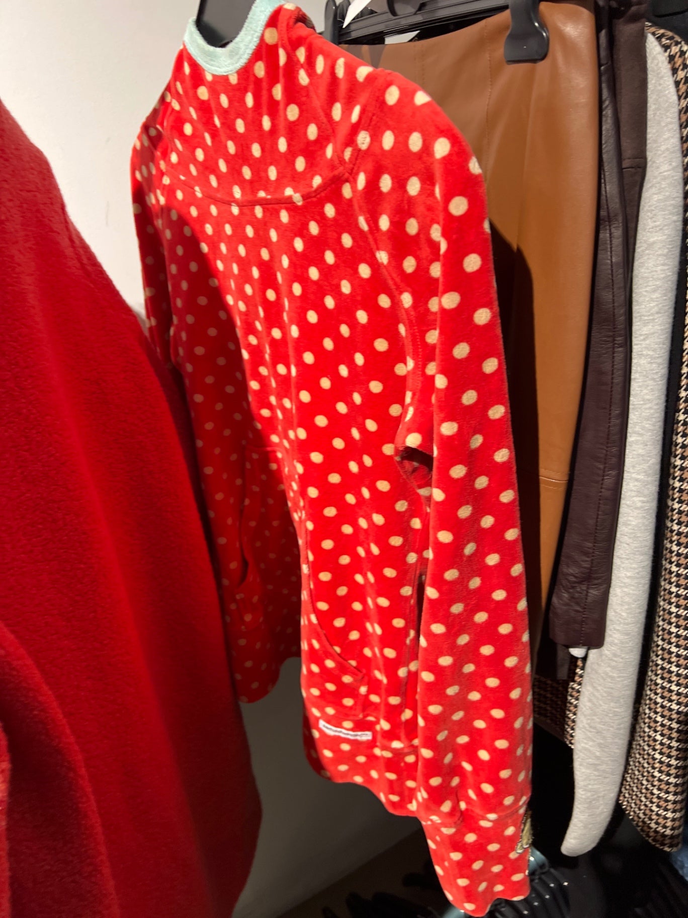 Blutsschwester Pullover Rot Gr.: S