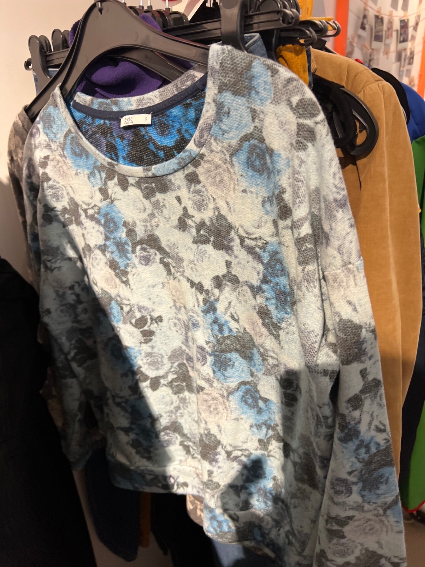 EDC Pullover Blau Gr.: S
