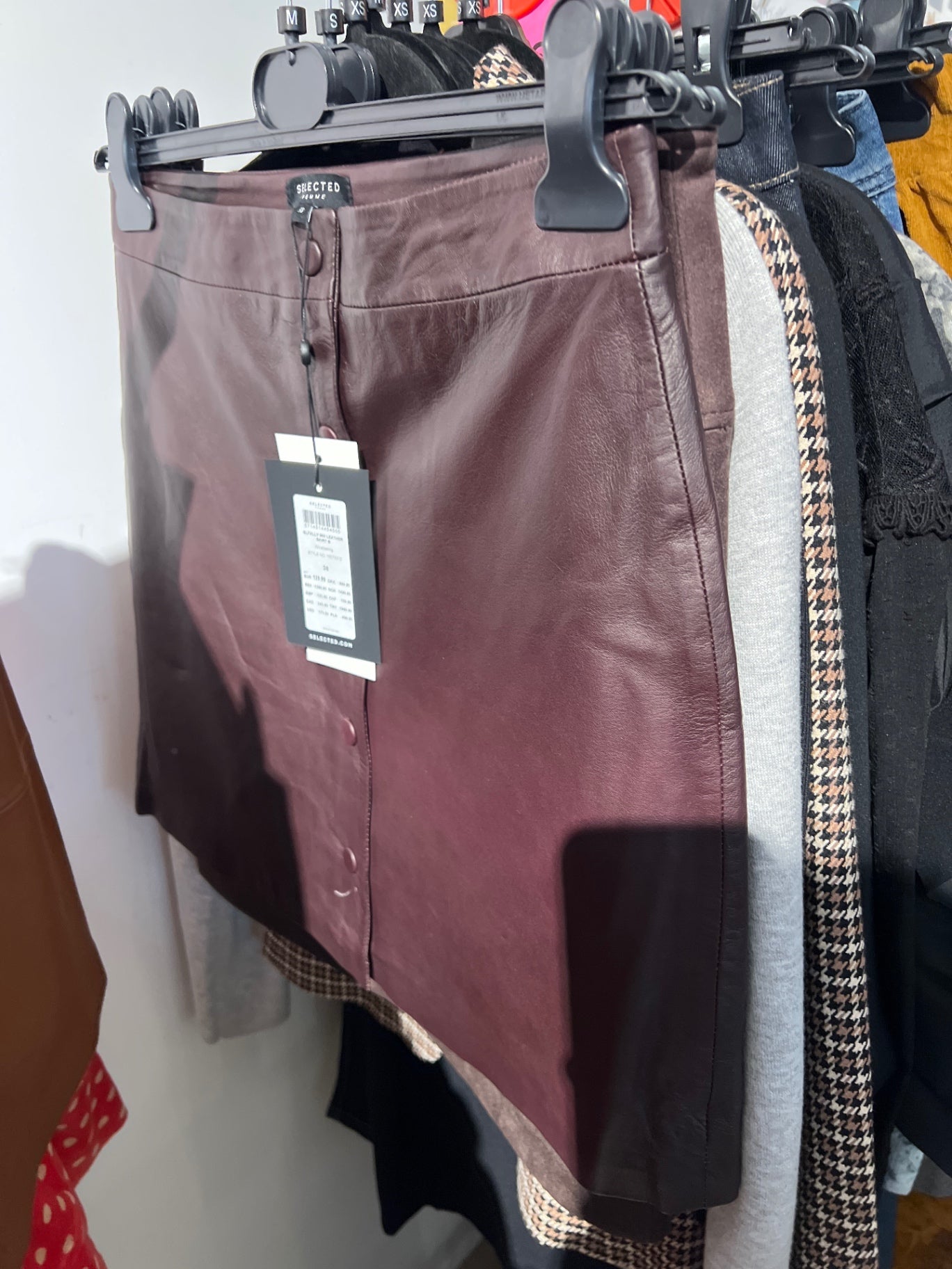 Selected Femme Rock Bordeaux Gr.: M