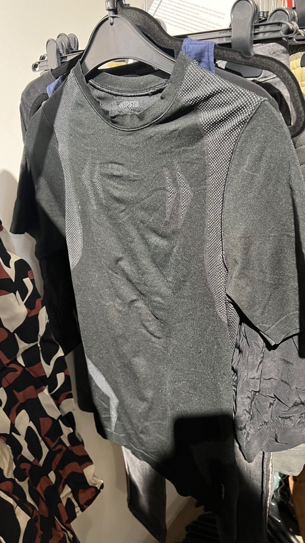 Sportshirt Schwarz Gr.: M