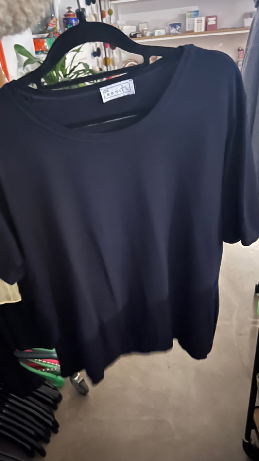 Bonita T-Shirt Schwarz Gr.: M