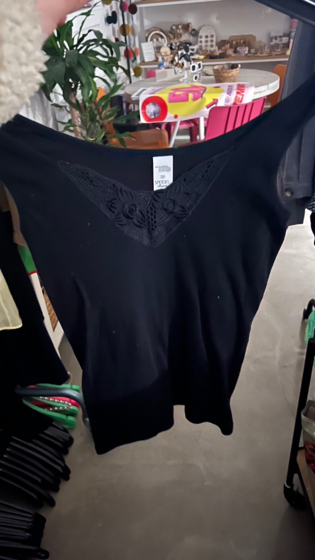 Top Schwarz Gr.: S