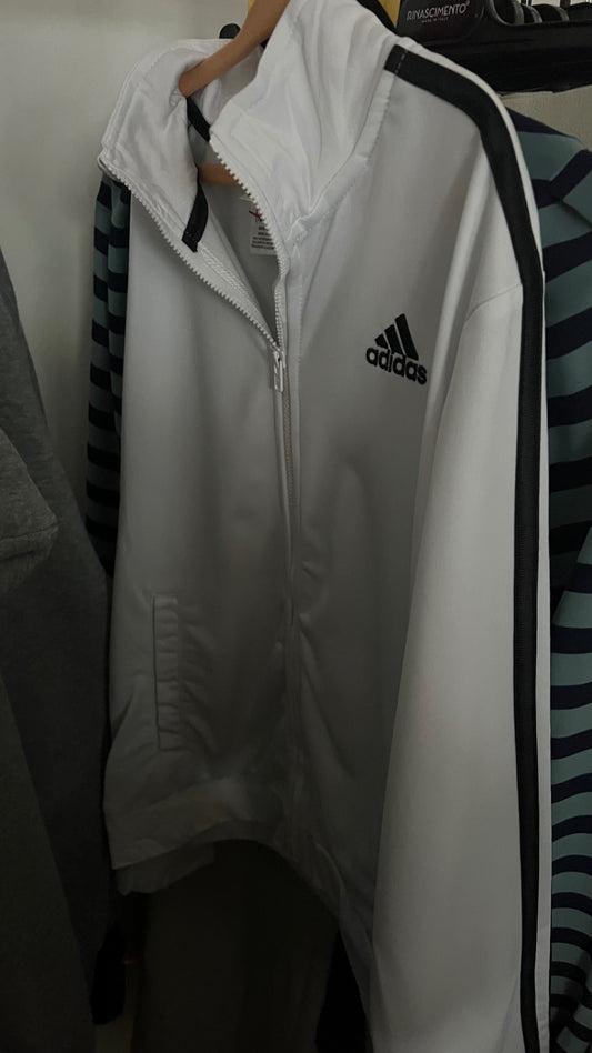 Adidas Jacke Weiß Gr.: XXS