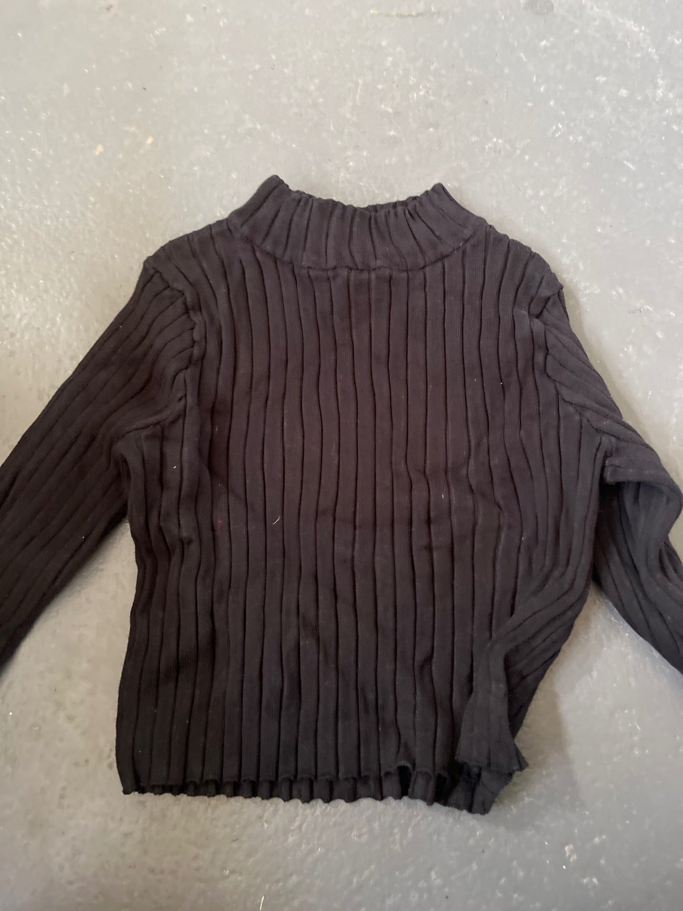 H&M Pullover Croped Schwarz Gr.: 134/140