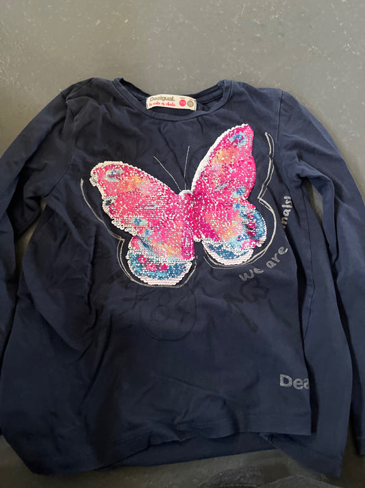 Desigual Langarmshirt Dunkelblau 122