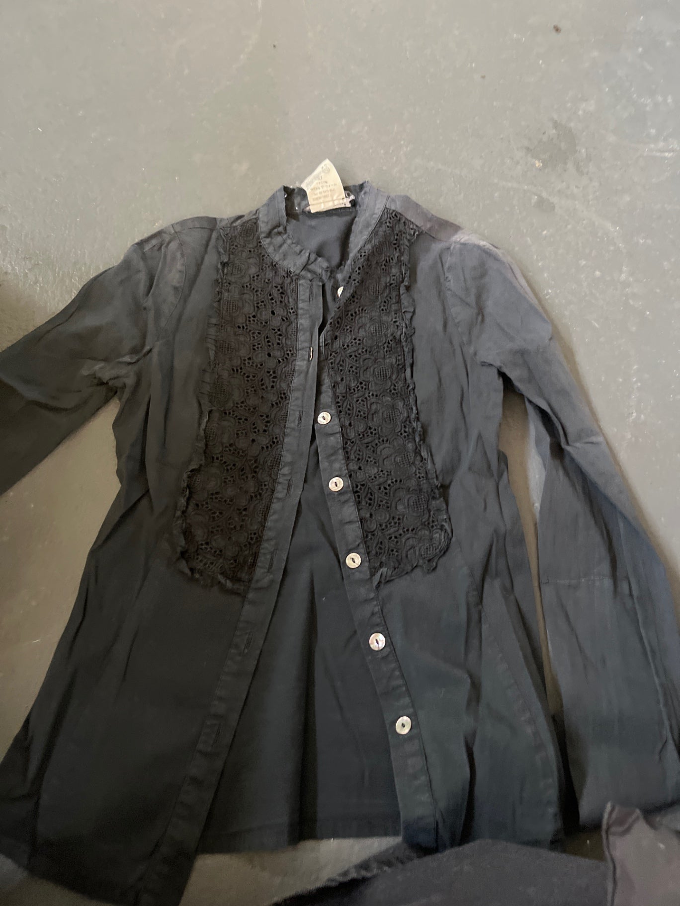 Patricia Pepe Bluse Schwarz Gr.: S
