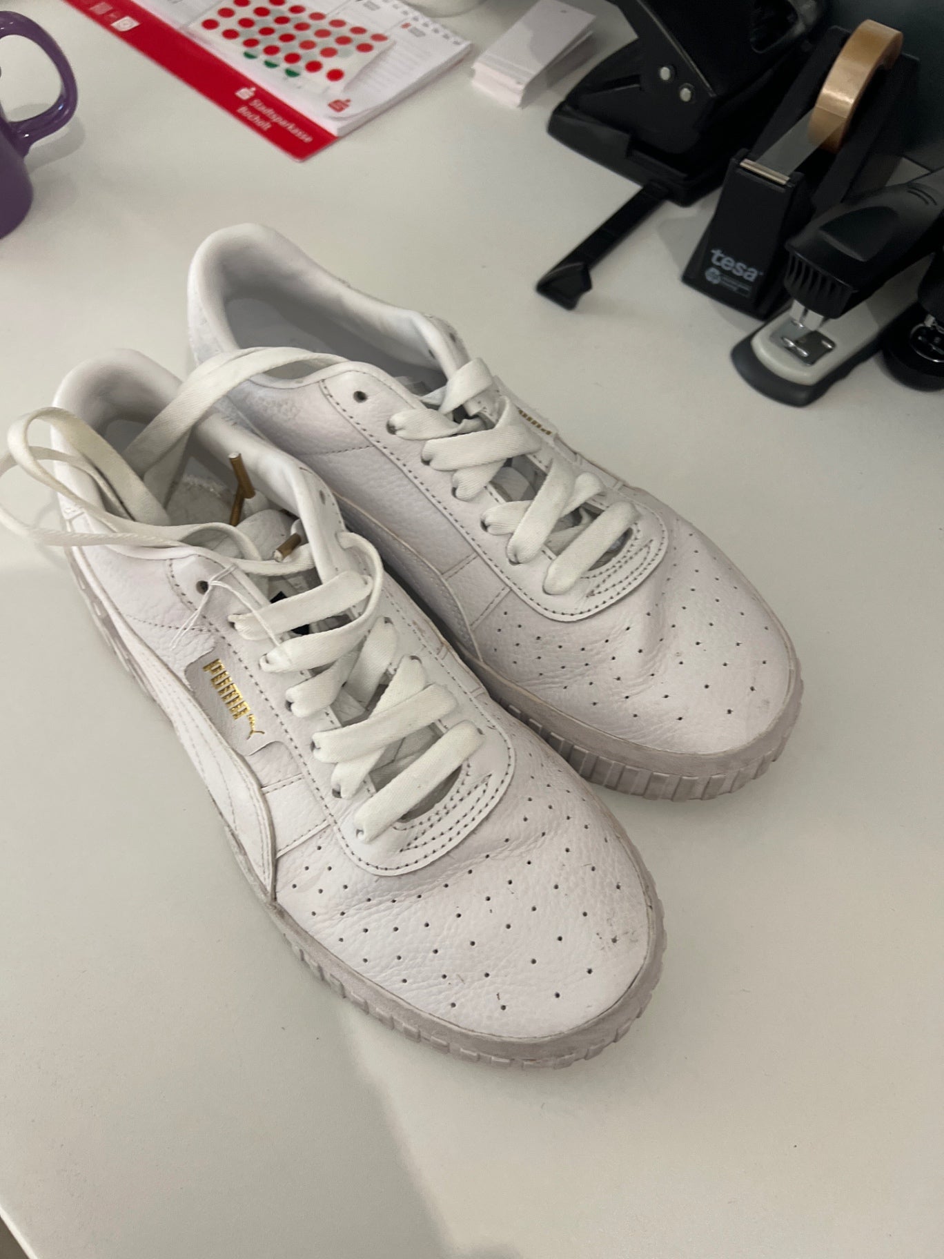 Puma Sportschuhe Weiß Gr.: 39