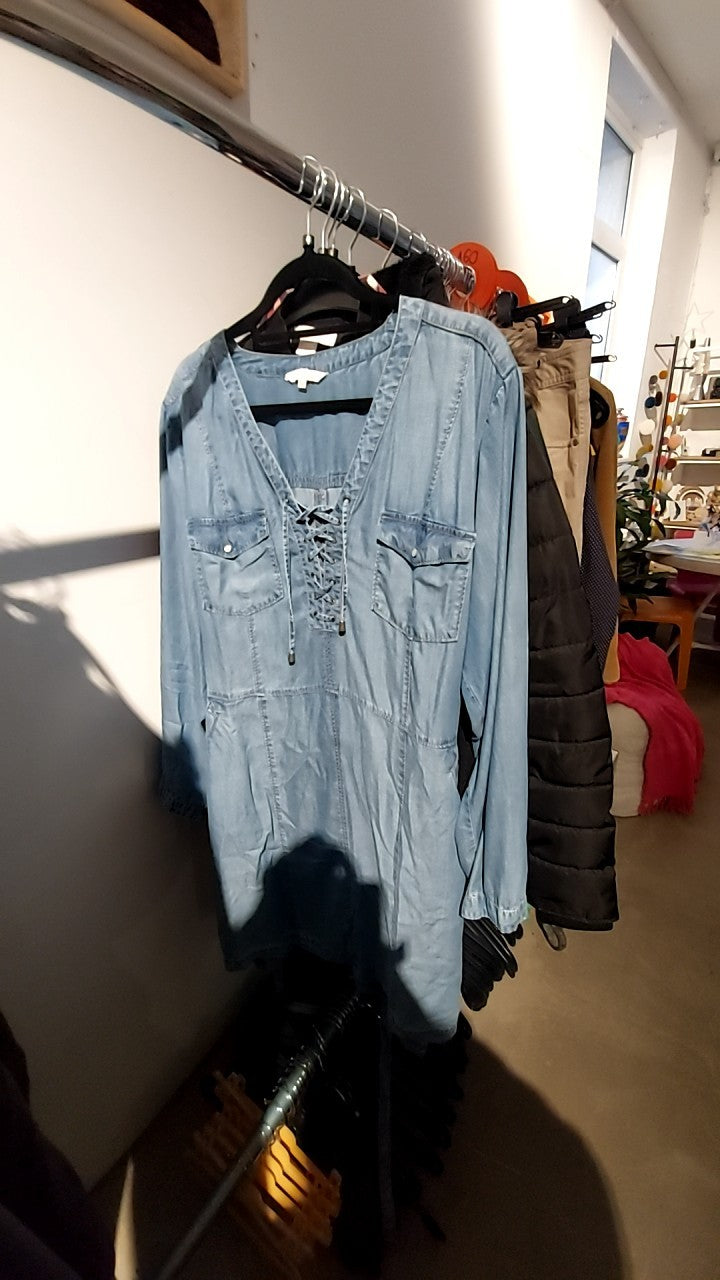 MS Mode Blusenkleid Denim Gr.: 48
