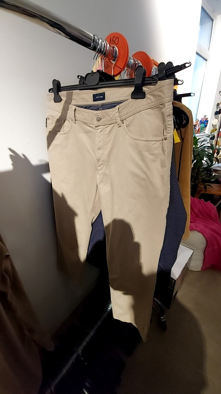 Christian Berg Hose Beige Gr.: 38/32