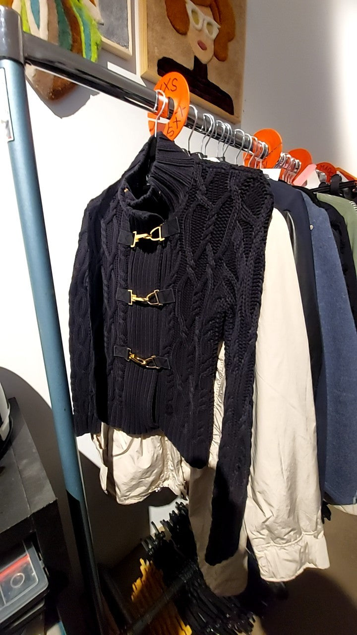Ralph Lauren Strickjacke Schwarz Gr.: S