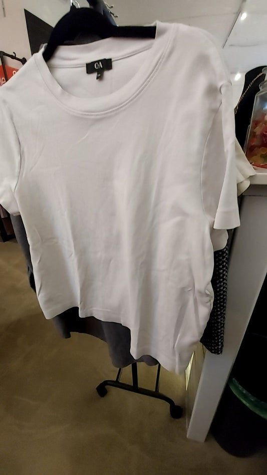 C&A T-Shirt Weiß Gr.: XXL