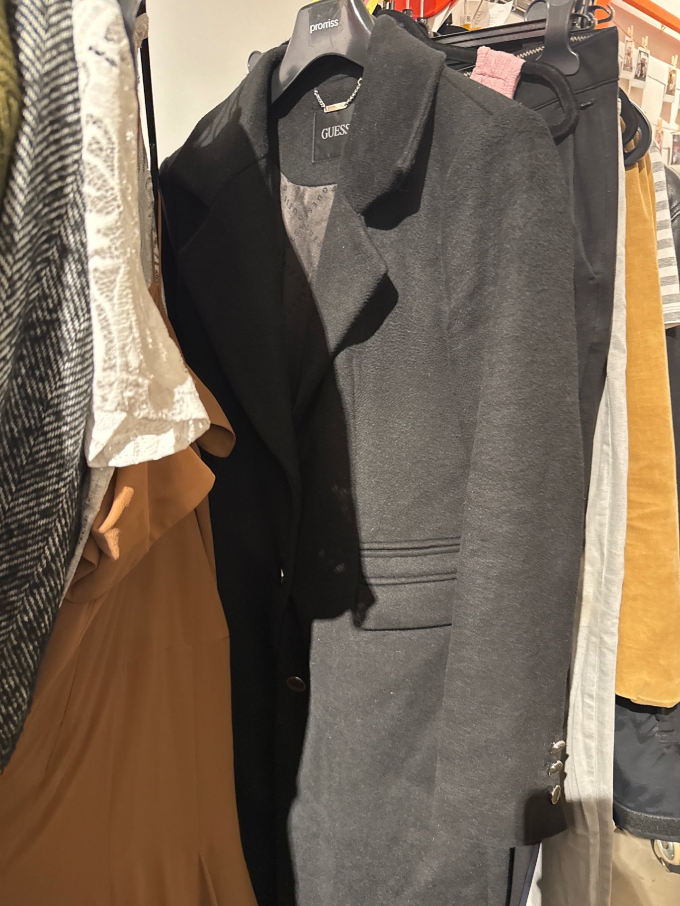 GUESS Mantel Schwarz Gr.: M