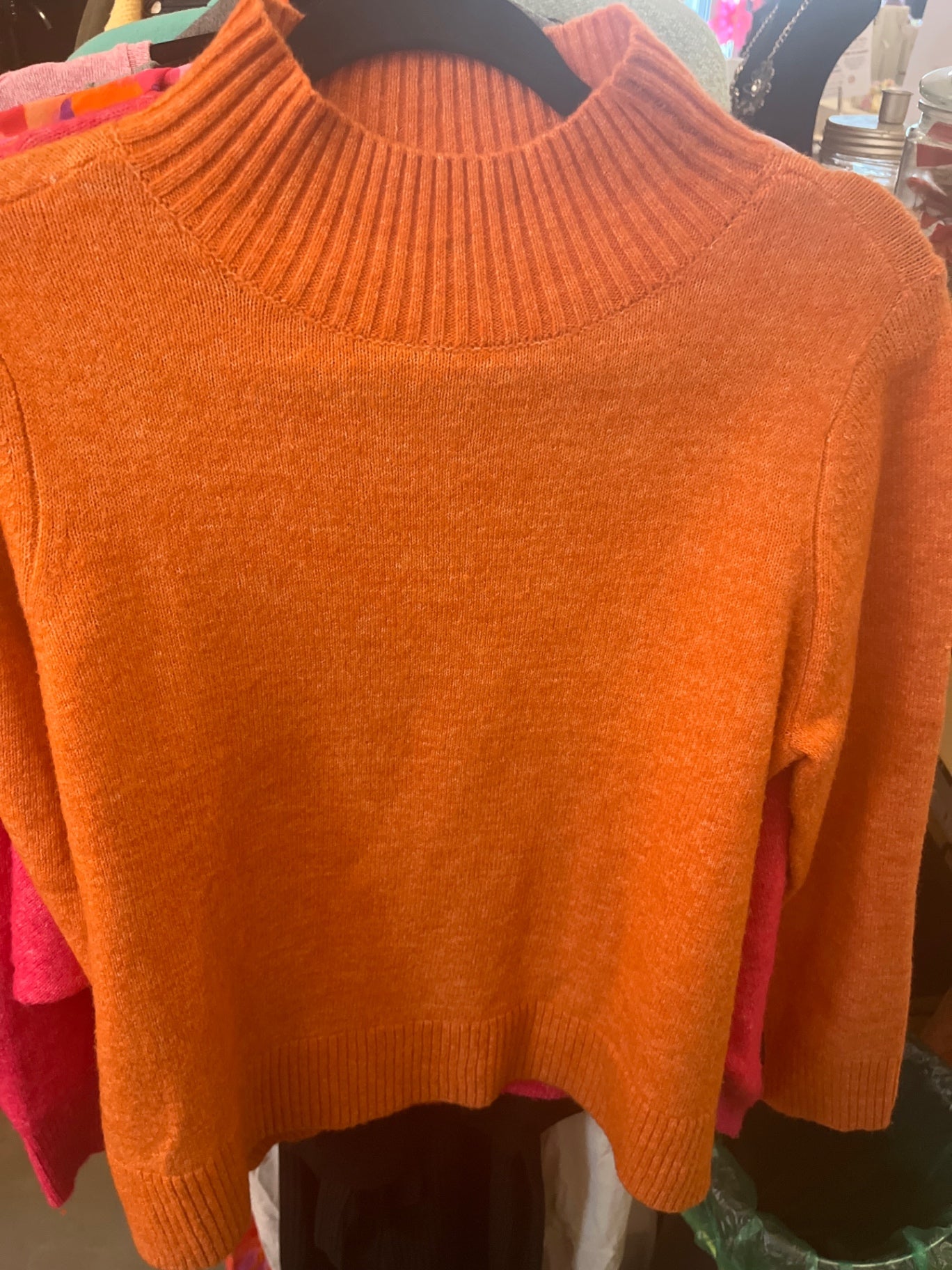 C&A Pullover Orange Gr.: M