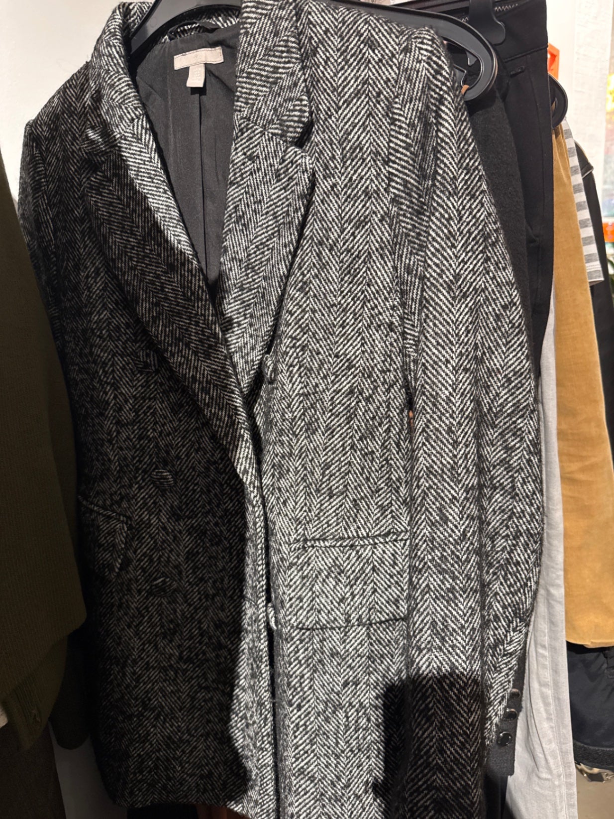 H&M Jacke Fischgräte Gr.: M