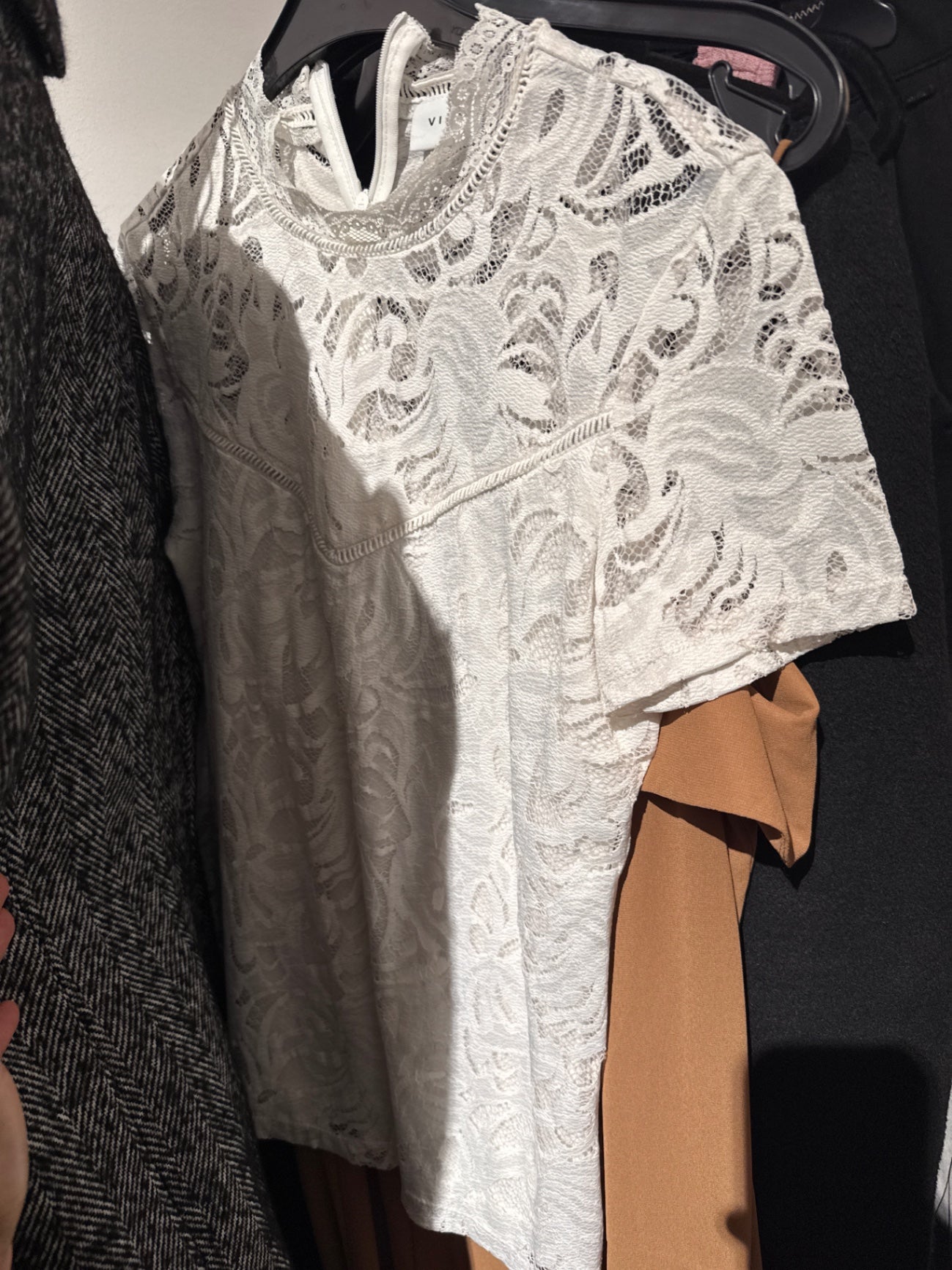 Vila Blusenshirt Weiss Gr.: L