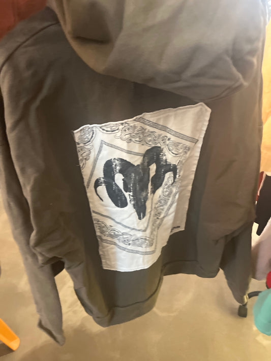 Tigha Hoodie Khaki Gr.: L