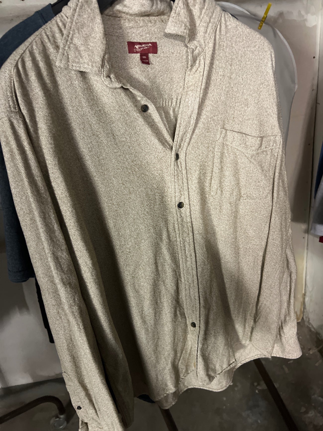 Arizona Jean Co. Hemd Beige Gr.: XXL