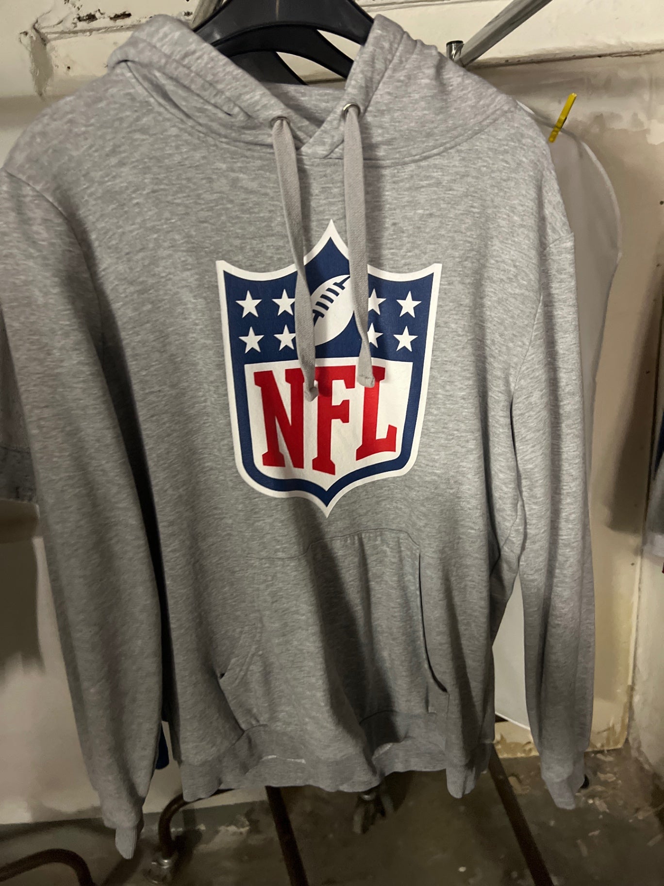 NFL Hoodie Grau Gr.: S