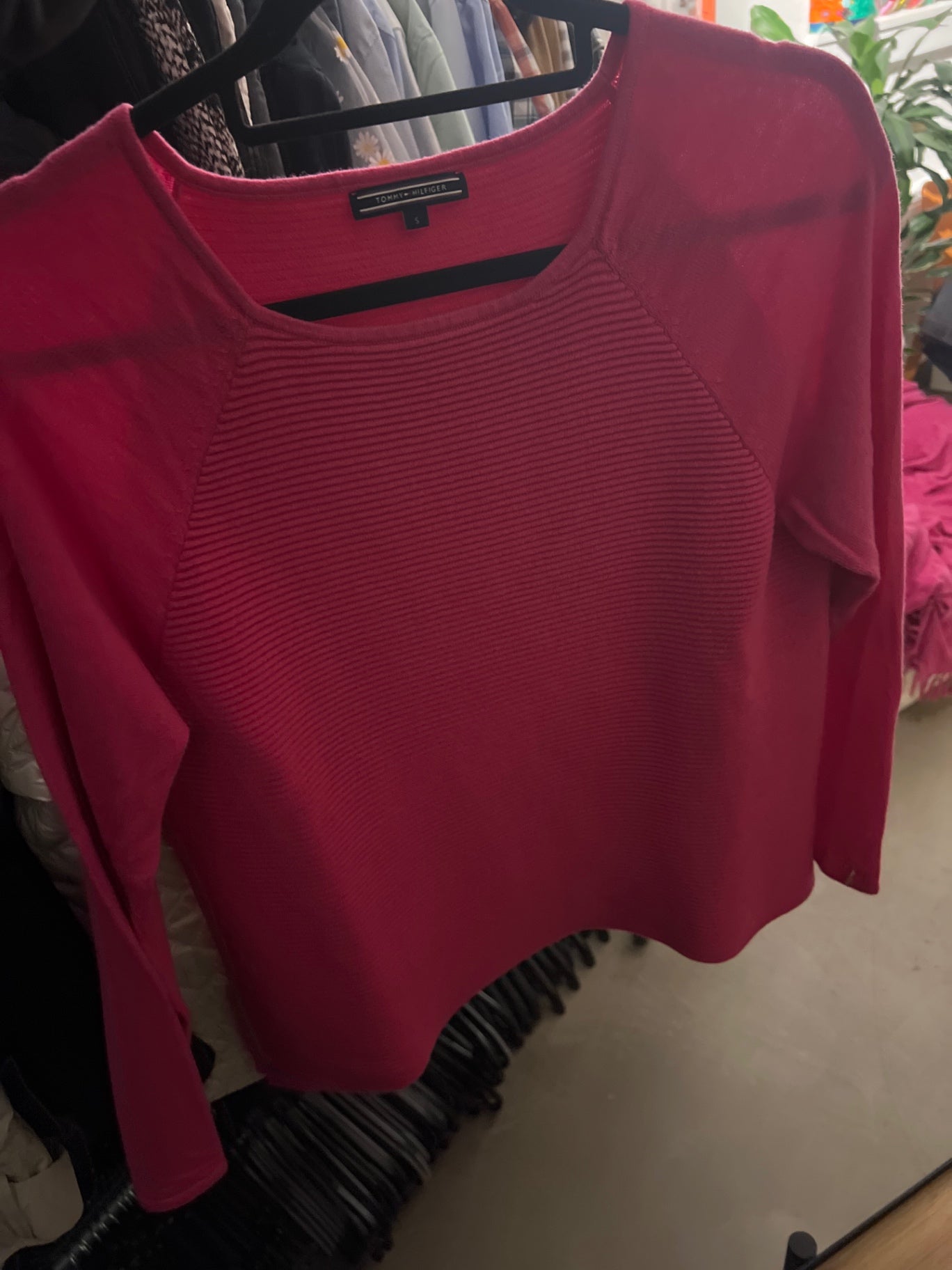 Tommy Hilfiger Pullover Pink Gr.: S