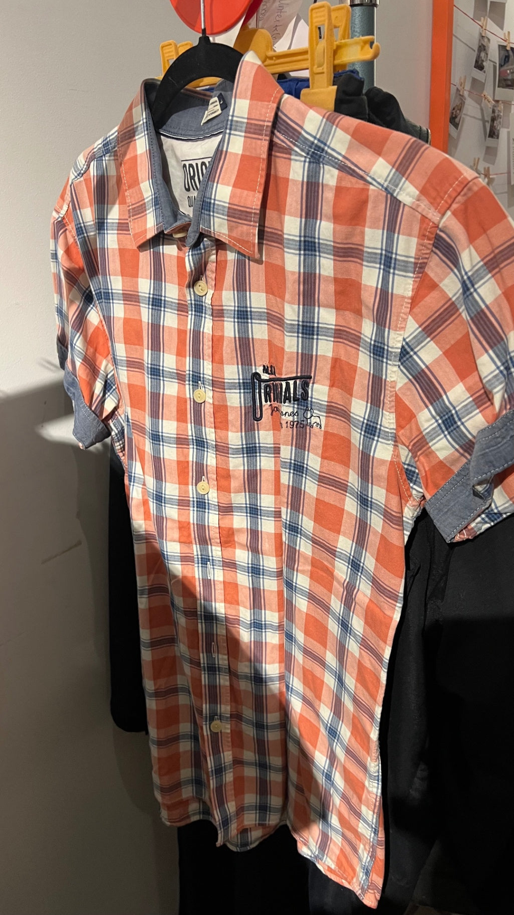Jack & Jones Hemd Orange Gr.: L