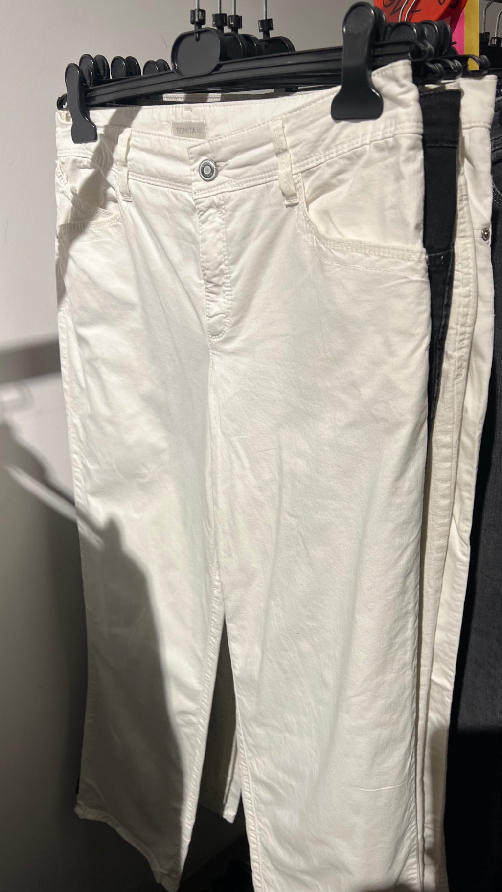 Bonita Jeans Weiß Gr.: M