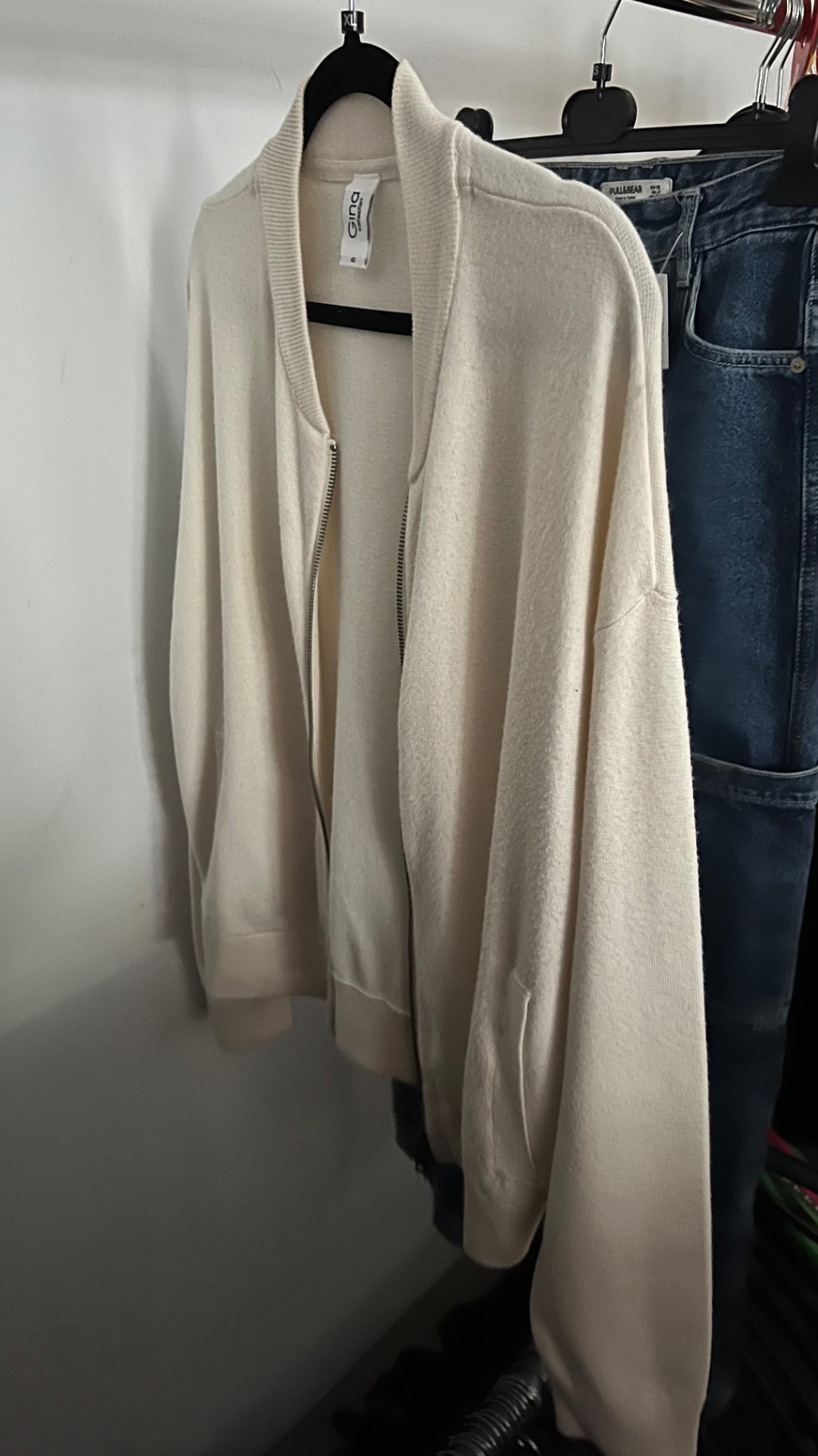 Gina Strickjacke Beige Gr.: XL