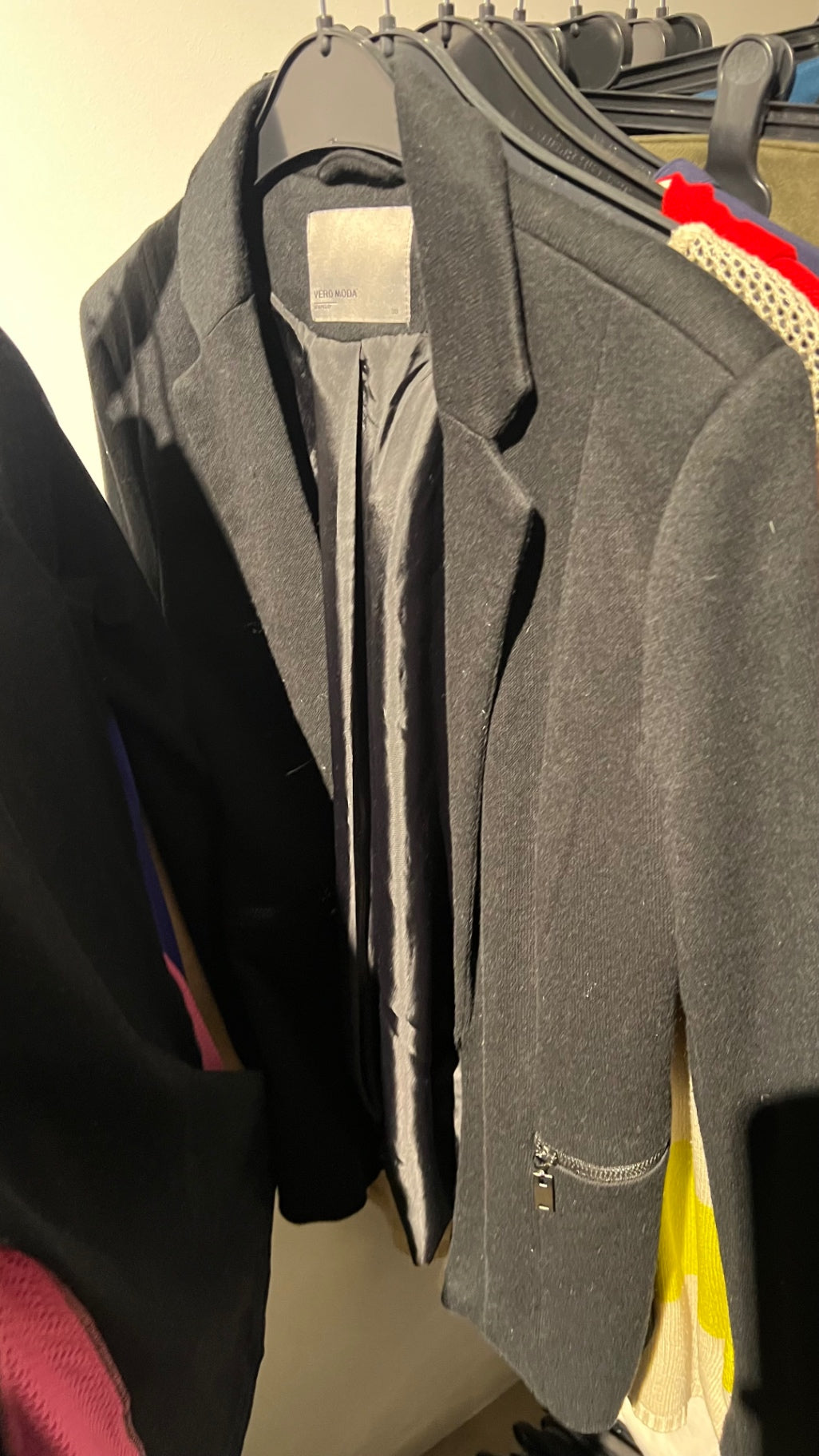 VERO MODA Blazer Dunkelgrau Gr.: M