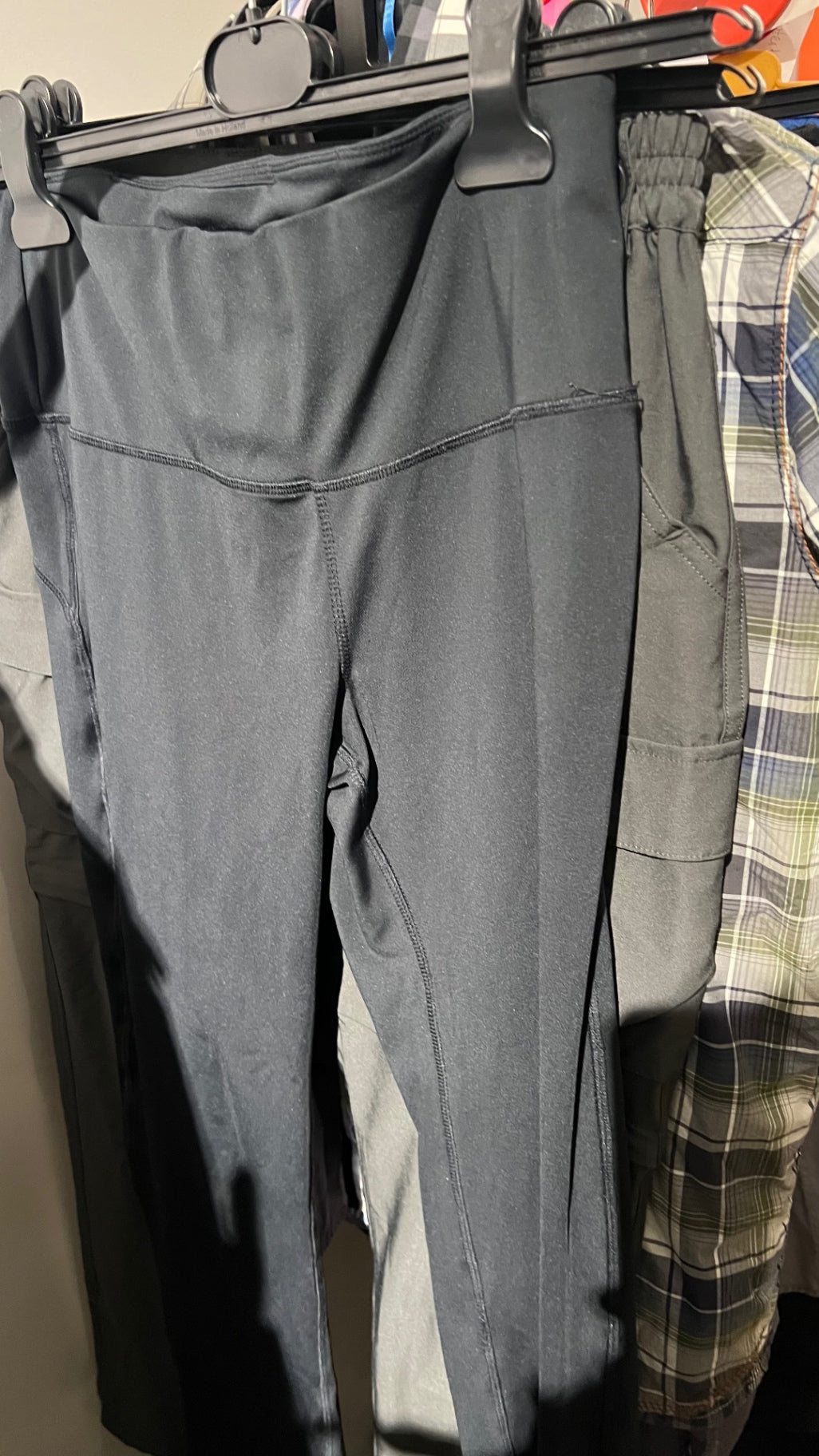 Crane Sportleggings Schwarz Gr.: M