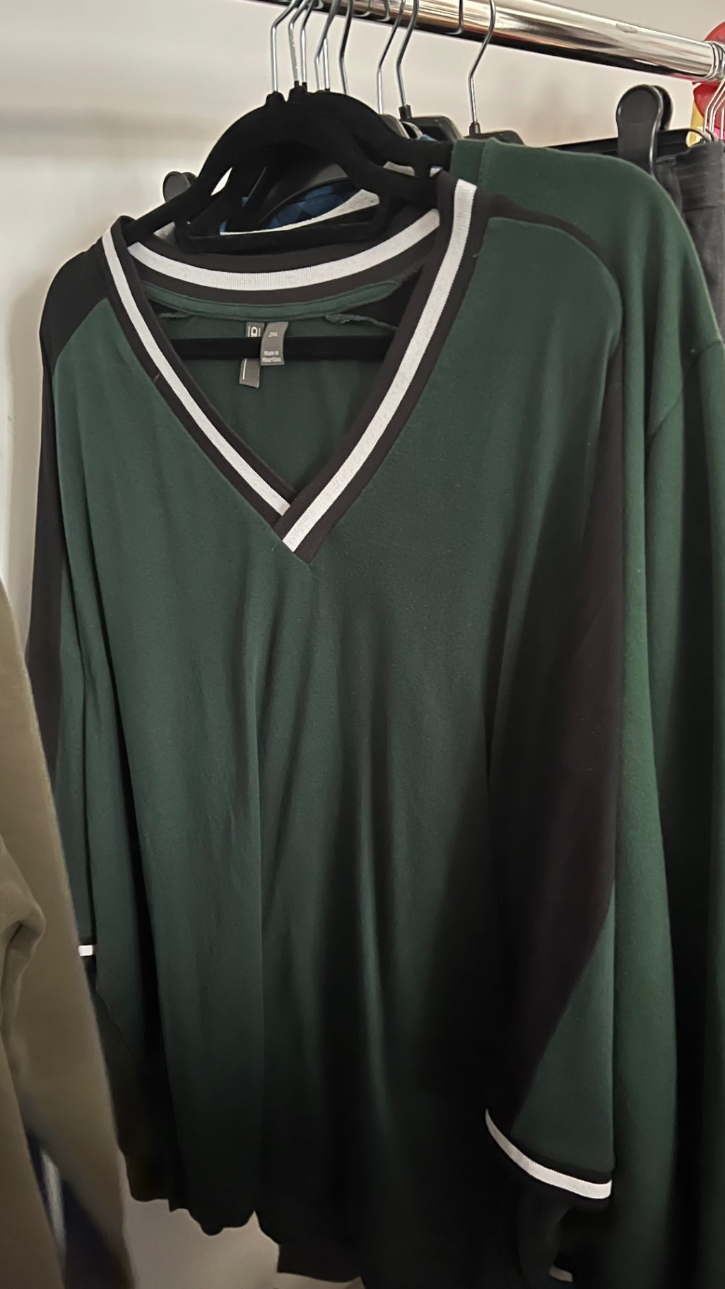 Asos T-Shirt Dunkelgrün Gr.: XL