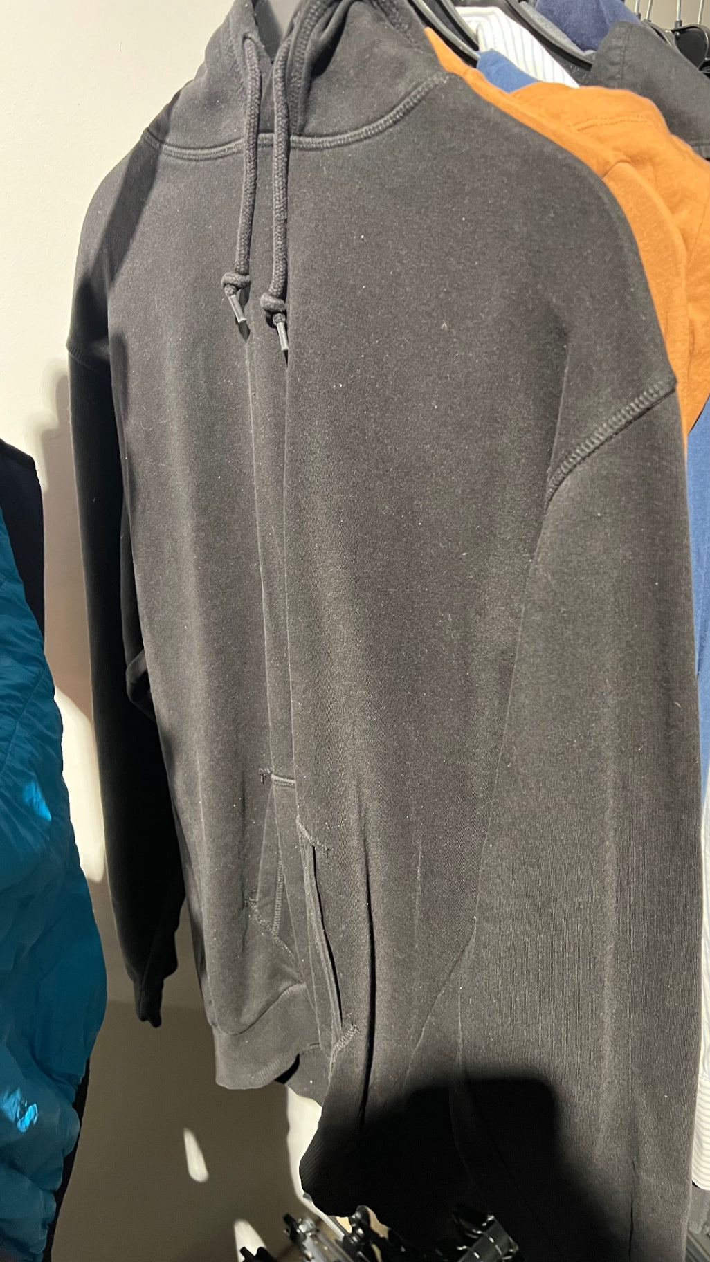 H&M Hoodie Schwarz Gr.: S