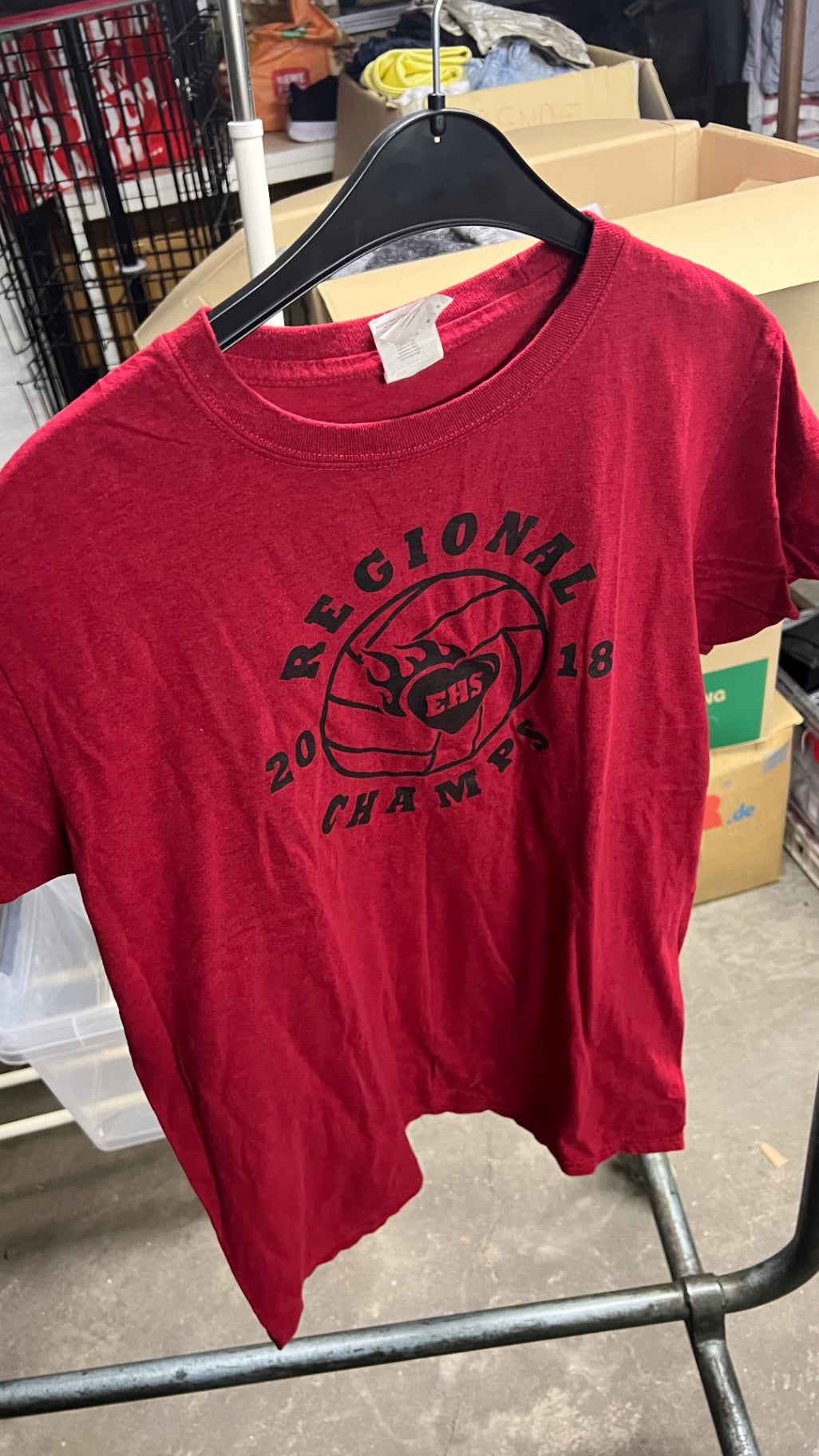 T-Shirt Rot Gr.: M