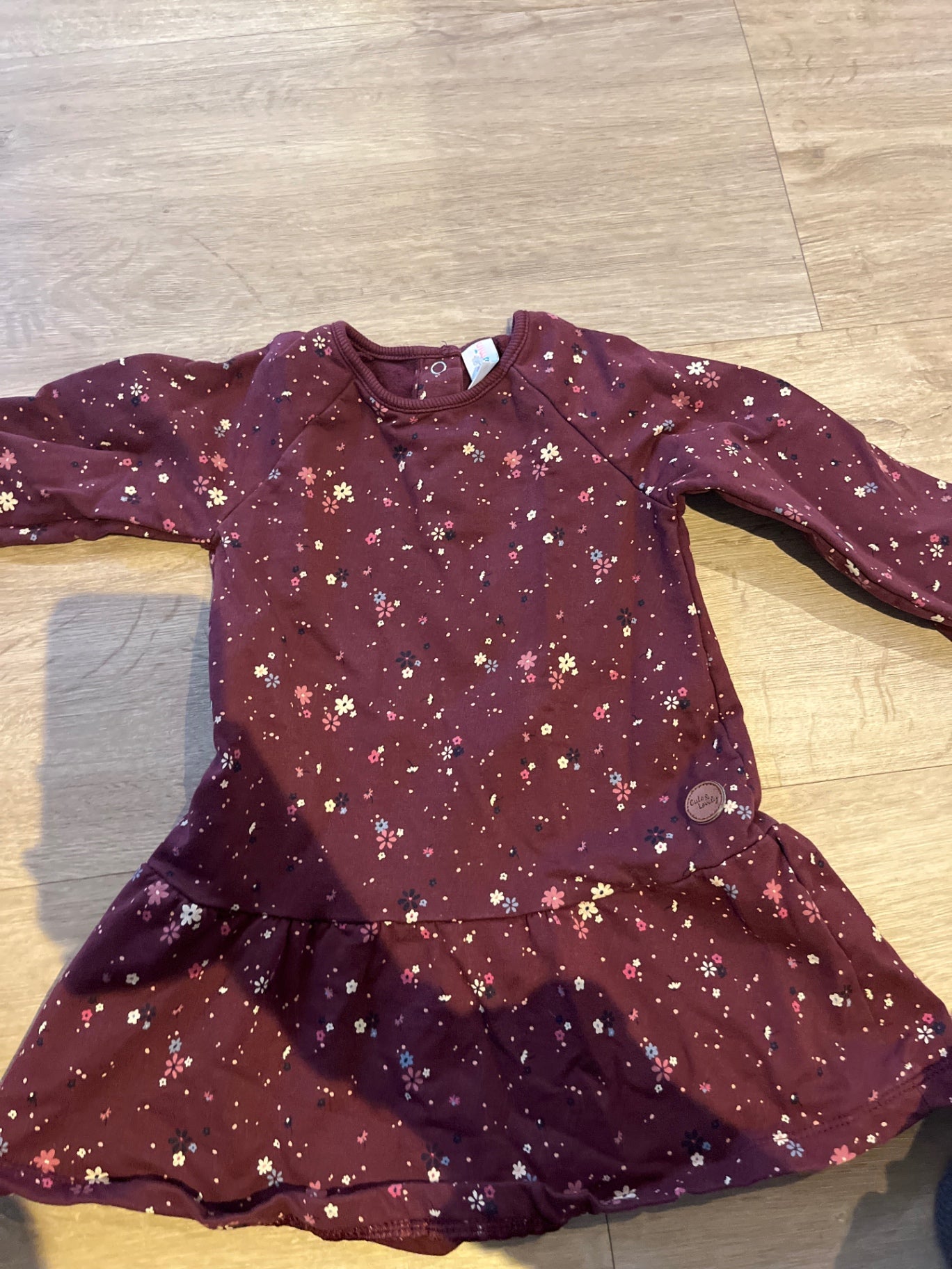 Topomini Kleid Bordeauxrot Gr.: 86