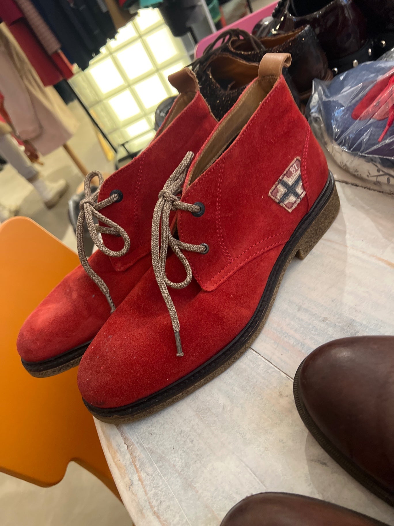 Napapijri Schuhe Rot Gr.: 43