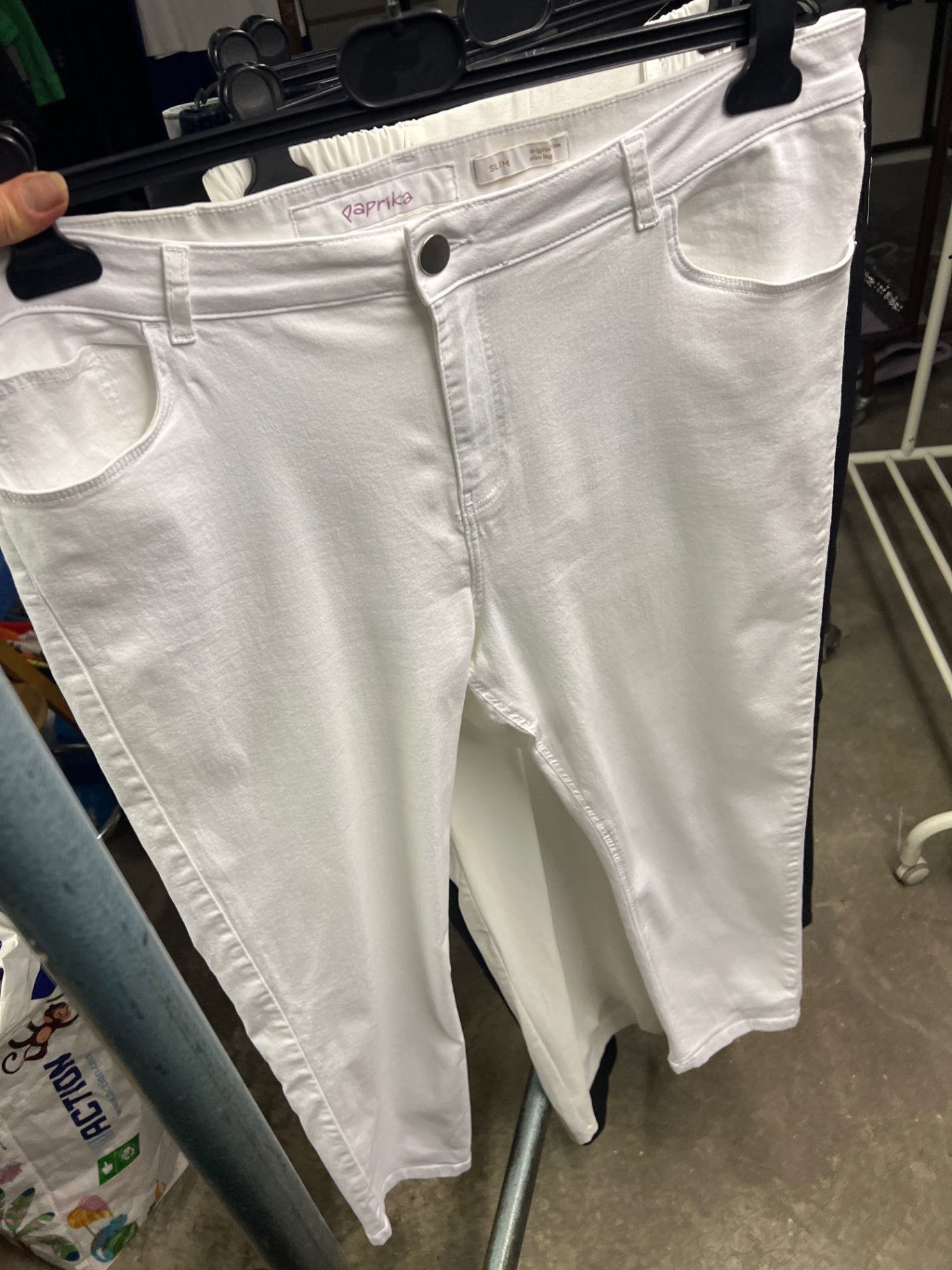 Paprika Jeans Weiß Gr.: 48