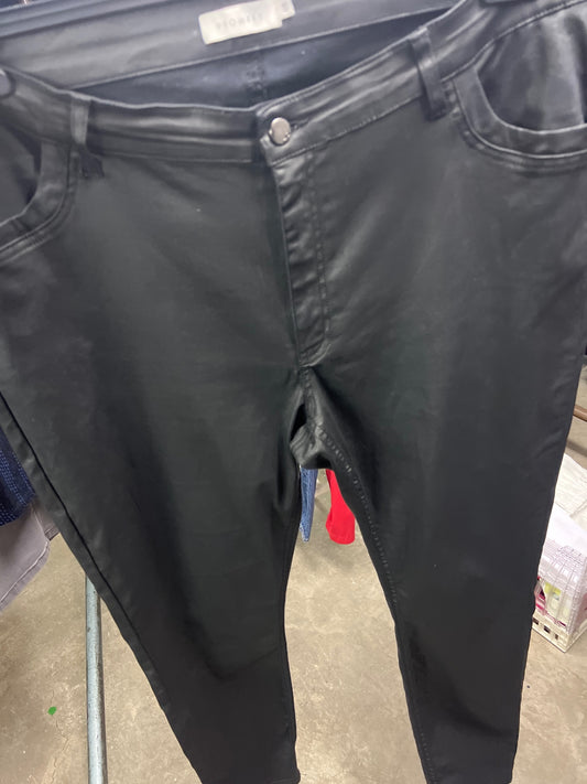 Promiss Lederhose Schwarz Gr.: 48