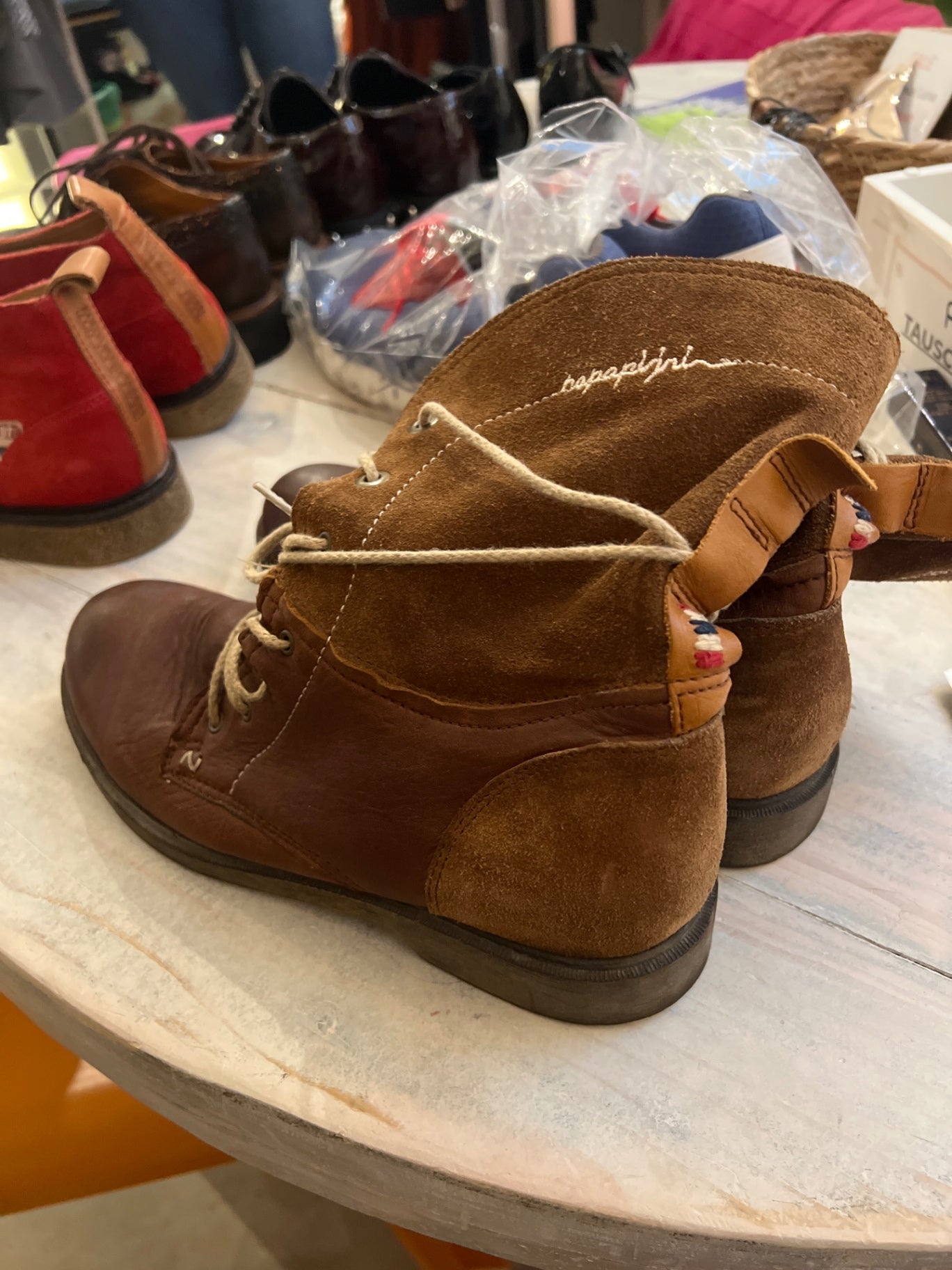 Napajiri Stiefel Braun Gr.: 41