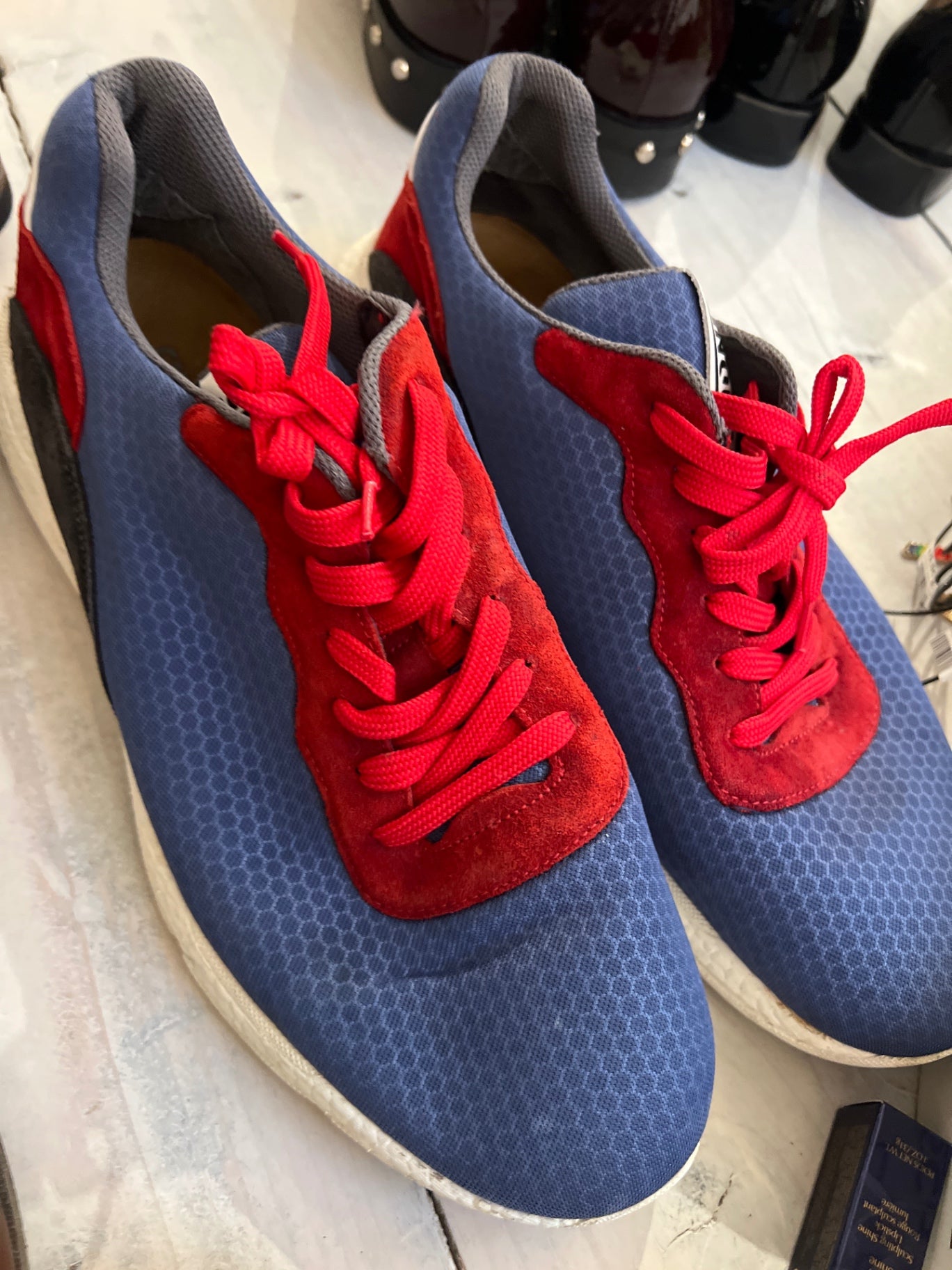 Cinque Sportschuhe Blau und Rot Gr.: 43