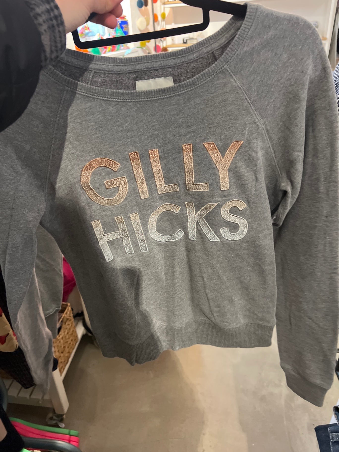 Hollister Sweatshirt Grau Gr.: XS