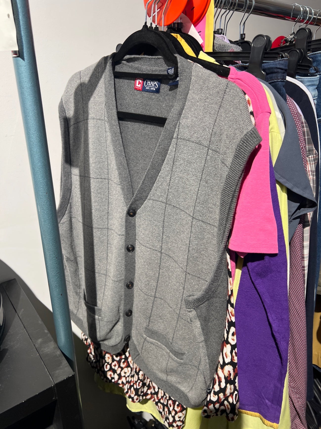 CHAPS Weste Grau Gr.: XL