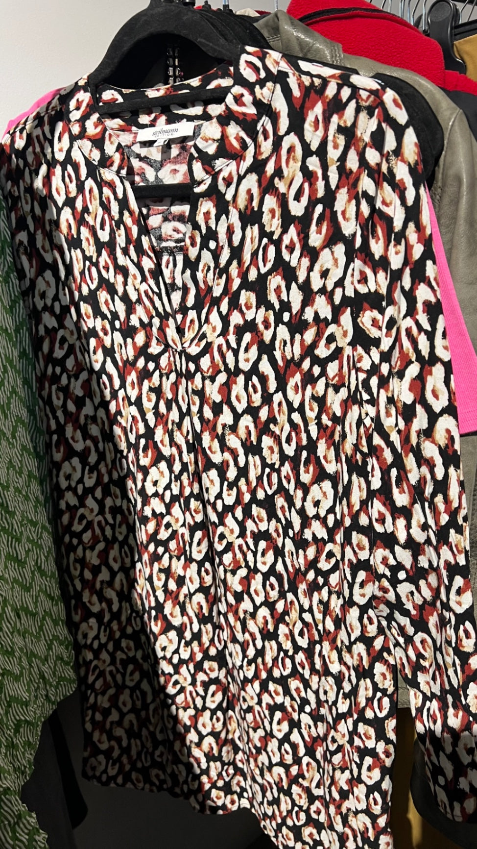 Steilmann Bluse Rot Gr.: M