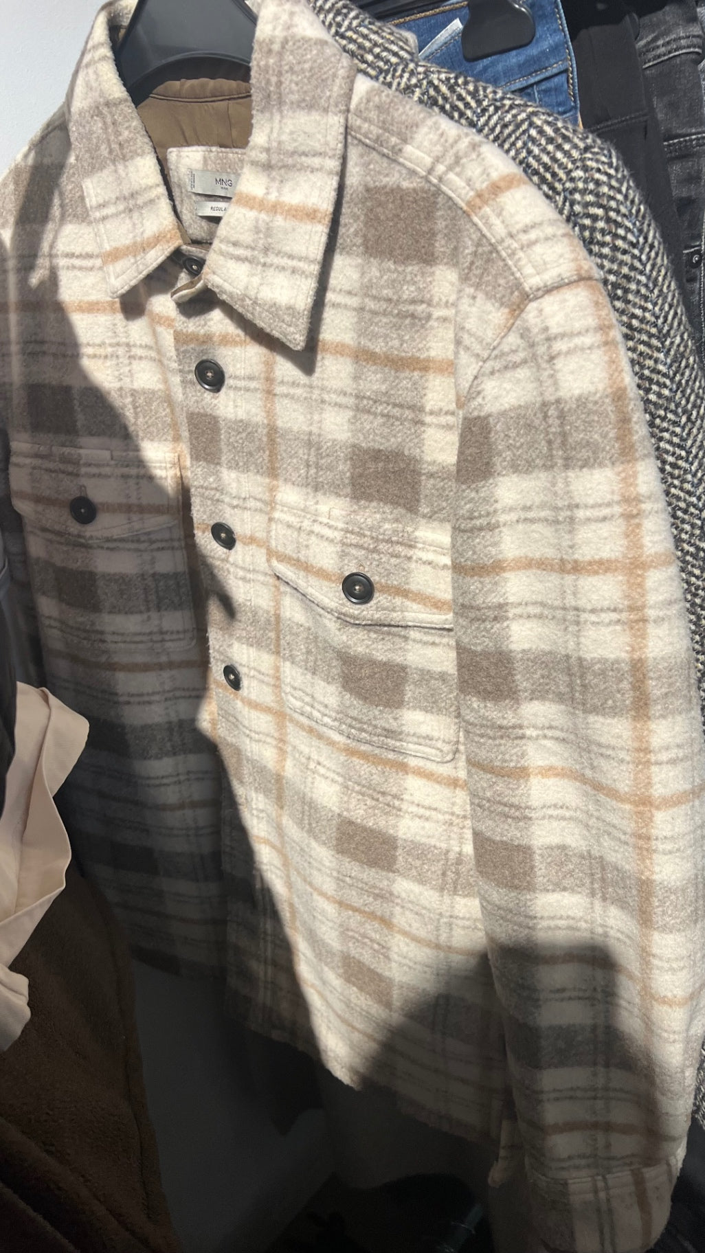 Mango Jacke Beige Gr.: M