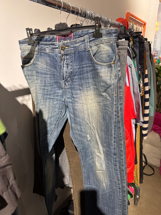 Review Jeans Blau Gr.: 33/32