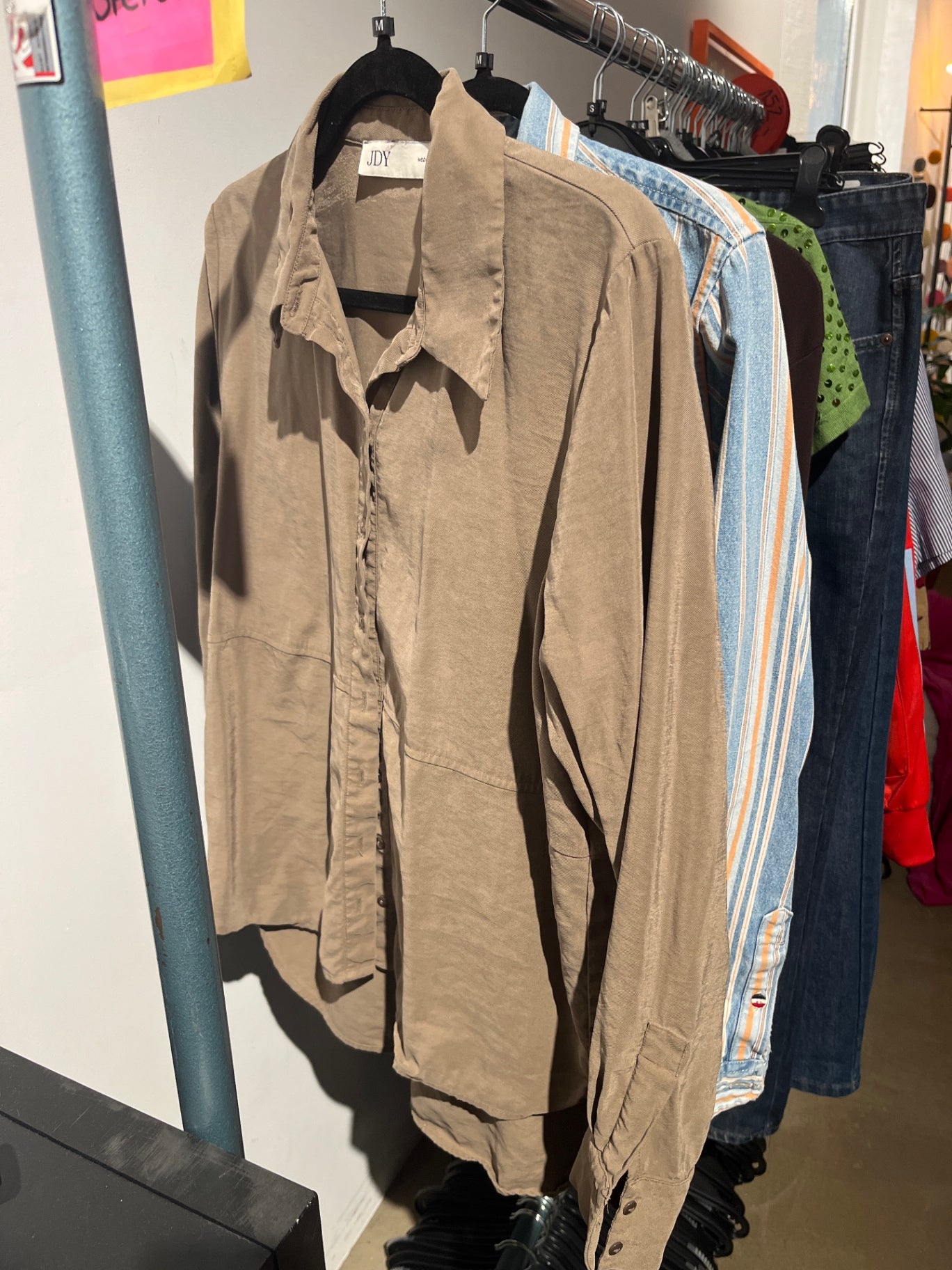 JDY Hemd Beige Gr.: M