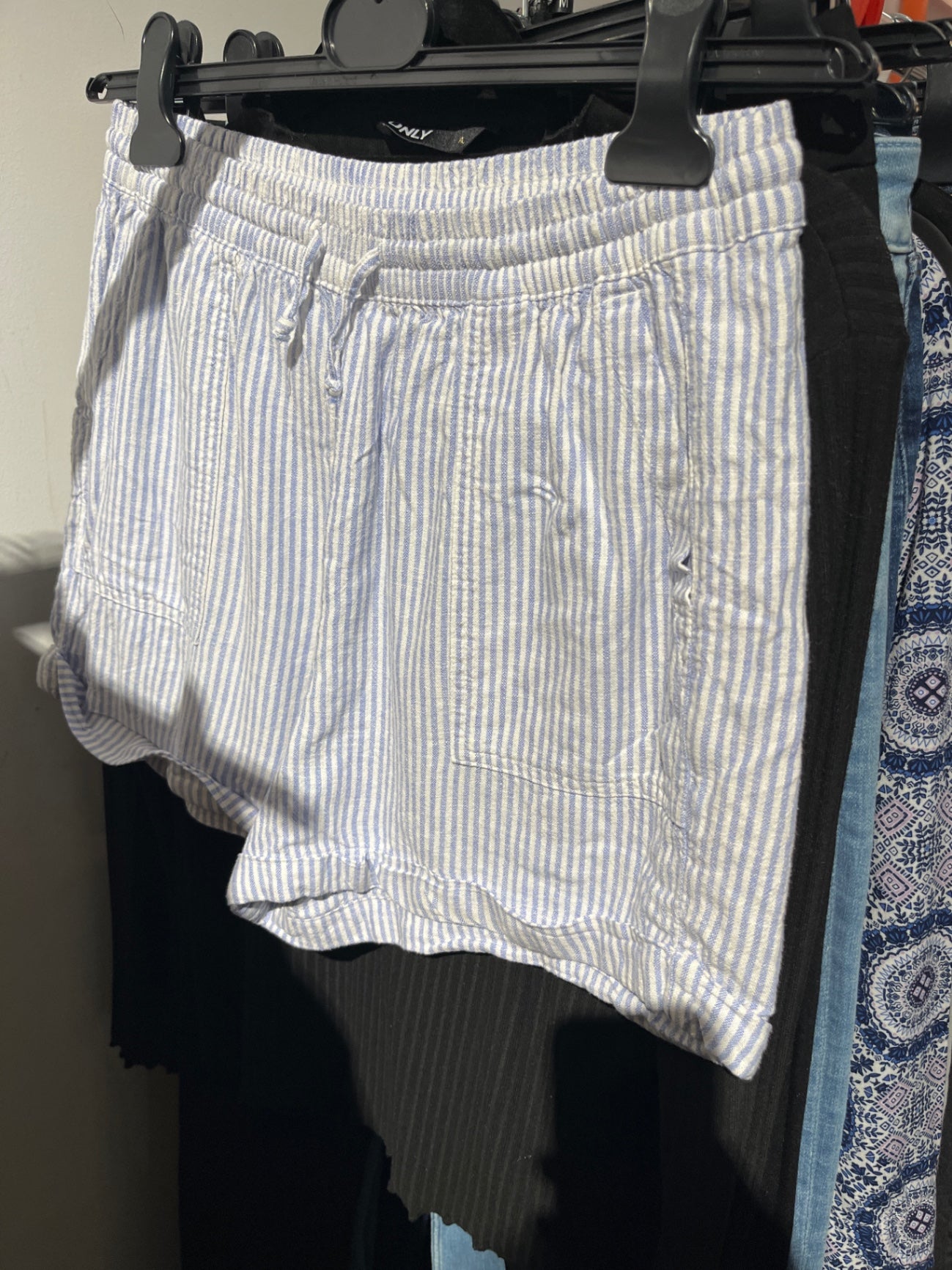 M Shorts Blau-Weiß Gr.: M